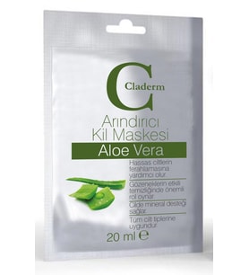 Claderm Kil Maskesi 20 ml Sachet – Aloe Vera
