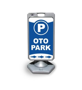 Otopark     Reklam ve Yönlendirme Uyari Dubasi A Tabela Gri