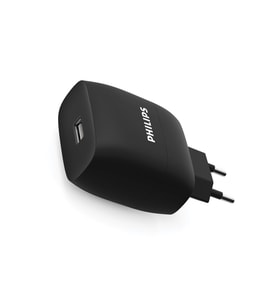 Philips DLP2501/78 1 USB Çıkışlı 2.1A Duvar Şarj Cihazı (Siyah)