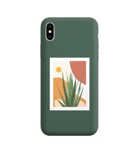 Koyu Yeşil Lansman Kılıf iPhone XS