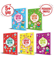 Dokuz Yayınları Süper Beyin Serisi 5 Kitap 5 Yaş +