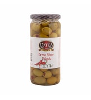 Datça Kırmızı Biber Dolgulu Zeytin 480 gr