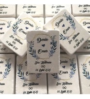 Doğal Taş Magnet *Nişan - Kına - Nikah - Düğün* Hediyelikleri 30 Adet