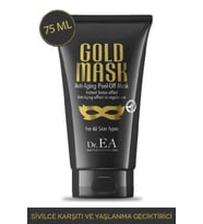 Soyulabilir Altın Maske - Sivilce Karşıtı  ve Yaşlanma Geciktirici 75ML