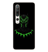 Black Panter Tasarım Süper Şeffaf Silikon Telefon Kılıfı Xiomai Mi10- Mi 10 Pro