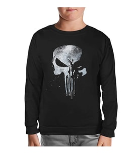 Punisher - Logo 2 Siyah Çocuk Sweatshirt