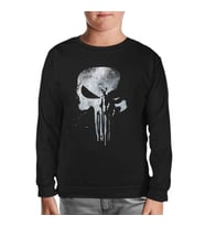 Punisher - Logo 2 Siyah Çocuk Sweatshirt