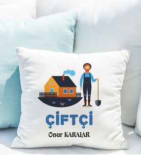 Kişiye Özel Çiftçi Yastığı