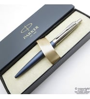 Parker Jotter Metal XL Mat Mavi Tükenmez Kalem  İsme Özel Kalem  Hediyelik Kalem