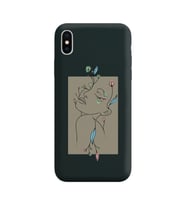 Siyah Lansman Kılıf iPhone XS Max
