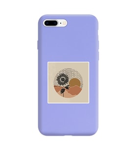Lila Lansman Telefon Kılıfı Iphone 7 Plus
