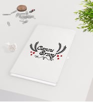 BK Gift Kişiye Özel Sevgililer Günü Beyaz Defter-30