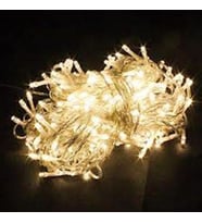Pazariz10 Metre 100 Led Işikli Süsleme - Gün Işiği Rengi