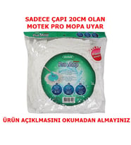 Motek Profesyonel Promop Yedek Başlık Püskül P-4- Motek profosyonel mop harici modellere uymaz