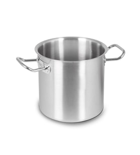 Kapp Kapaksız Çelik Tencere - Silindirik 30x30 cm - 21,2 Lt (Metal)