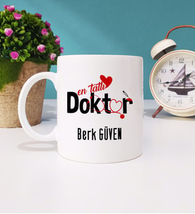 Mesajlı Doktor Kupa Bardak