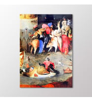 Arty Tablo The Temptations Of Saint Anthony The Central Panel Tablo (Karışık)