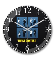 Twist Contest Duvar Saati Bombeli Gercek Cam
