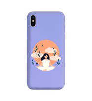 Mor Lansman Kılıf iPhone XS Max