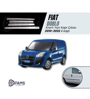 Fiat Doblo Krom Yan Kapı Çıtası 4 Kapı 2010-2022 P. Çelik