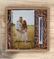 Kişiye Özel Fotoğraflı Defter Kalem Seti