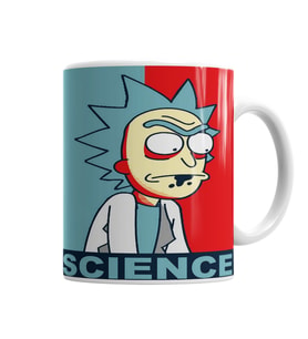Rick And Morty Scıence Kupa Bardak Porselen