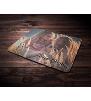 Kişiye Özel Fotoğraf & İsim Temalı Mouse Pad (Renksiz)