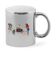 BK Gift Kişiye Özel Mesleki Veteriner Hekim Krom Kupa Bardak  5