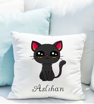 Sevimli Kedi Yastığı Kişiye Özel