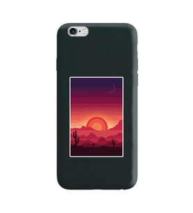 Siyah Lansman Kılıf iPhone 6 Plus
