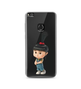 Agnes Tasarımlı Süper Şeffaf Silikon Telefon Kılıfı Huawei P9 Lite (2017)     