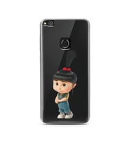 Agnes Tasarımlı Süper Şeffaf Silikon Telefon Kılıfı Huawei P9 Lite (2017)     