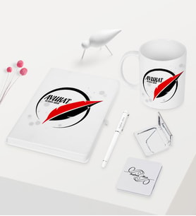 BK Gift Kişiye Özel Avukat Temalı Beyaz Defter Kalem Kupa Ayna Seti - 13 (Model 1)