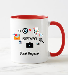 İşletmeci Kupa Bardağı Kırmızı