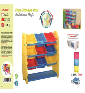 King kids Saklama Rafı