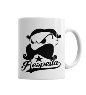 Popeye Bravo Respeita Kupa Bardak Porselen