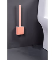 Silikon Banyo Tuvalet Klozet Temizleme Fırçası Ve Tutucu Set