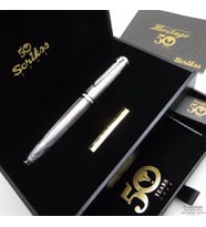 Scrikss Heritage Dolma Kalem Platin 50.Yıl Scrikss Kalem   İsme Özel Kalem   Hediyelik Kalem