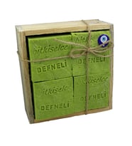Bitkiselce El Yapımı Defneli Gar Sabunu 950 gr. 8 kalıp sabun