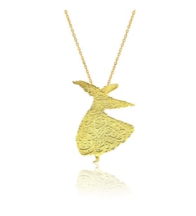 Söğütlü Silver Semazen Kolye