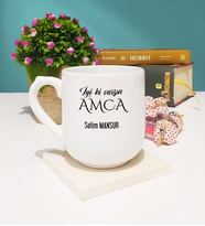 İyi ki Varsın Amca Tasarımlı Amcaya Kupa Bardak