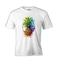 Ananas Beyaz Erkek Tshirt