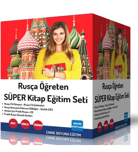 Enine Boyuna Rusça Kitap Seti (2500 Sayfalık 4 Kitap Seti)