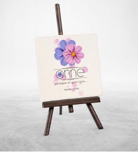 BK Gift Kişiye Özel Anne Anlamı Şovaleli Doğal Taş  10
