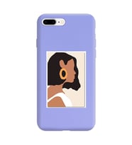 Lila Lansman Telefon Kılıfı Iphone 8 Plus