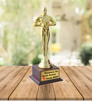Kadınlar Günü Hediyesi Kişiye Özel İsim Baskılı Oscar Ödülü