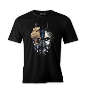 Joker Triology Siyah Erkek Tshirt