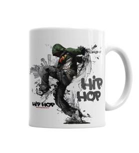 Hip Hop Kupa Bardak Porselen