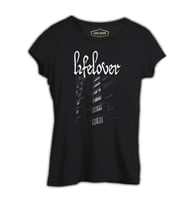 Lifelover Siyah Kadın Tshirt