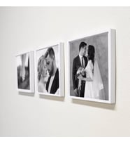 Sök Tak Kare Çerçeve Siyah Beyaz Full Frame (3 Adet)